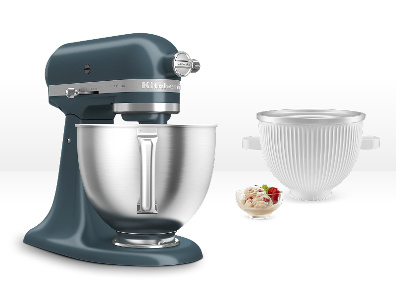 Artisan® 5-Qt Mixer with Premium Touchpoints & Ice Cream Maker Attachment
