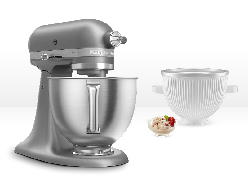 Artisan® 5-Qt Mixer with Premium Touchpoints & Ice Cream Maker Attachment