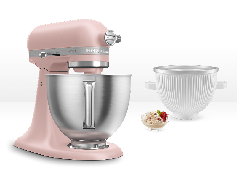 Artisan® 5-Qt Mixer with Premium Touchpoints & Ice Cream Maker Attachment