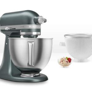 Artisan® 5-Qt Mixer with Premium Touchpoints & Ice Cream Maker Attachment - Juniper