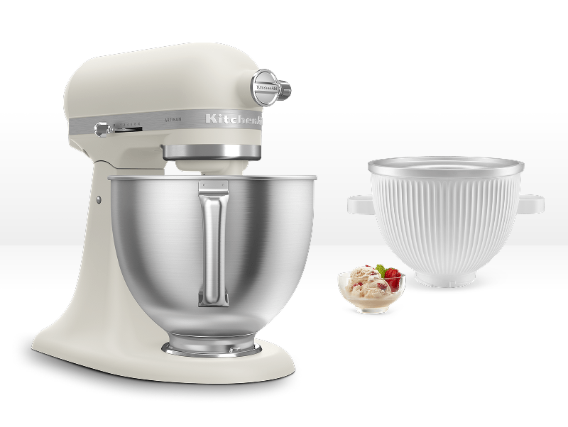 Artisan® 5-Qt Mixer with Premium Touchpoints & Ice Cream Maker Attachment