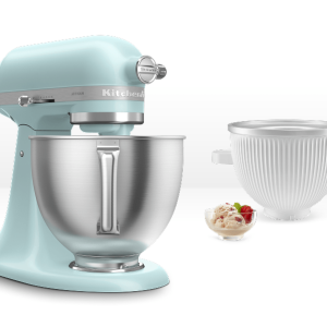 Artisan® 5-Qt Mixer with Premium Touchpoints & Ice Cream Maker Attachment