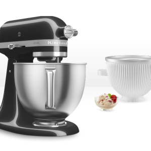 Artisan® 5-Qt Mixer with Premium Touchpoints & Ice Cream Maker Attachment - Onyx Black
