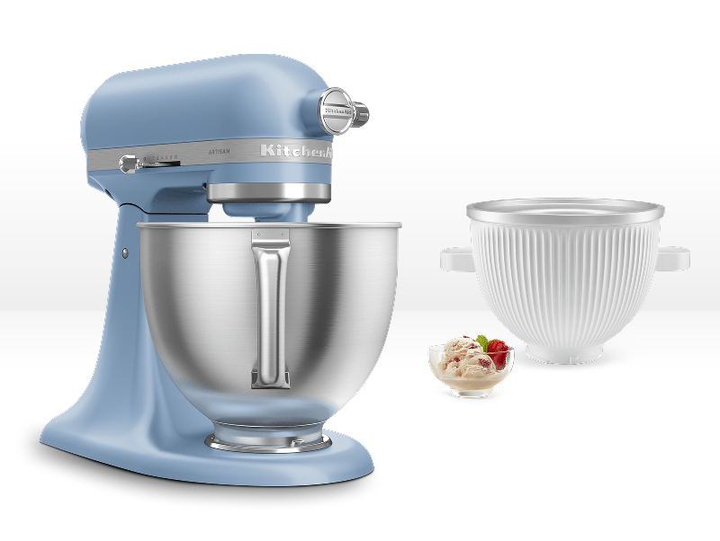 Artisan® 5-Qt Mixer with Premium Touchpoints & Ice Cream Maker Attachment