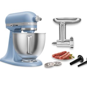 Artisan® 5-Qt Mixer with Premium Touchpoints & Metal Food Grinder Attachment